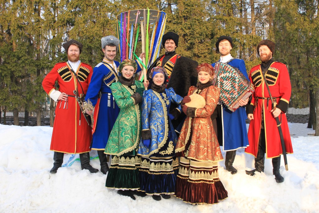 Cossacks, Maslenitsa, folklore ensemble, national ensemble