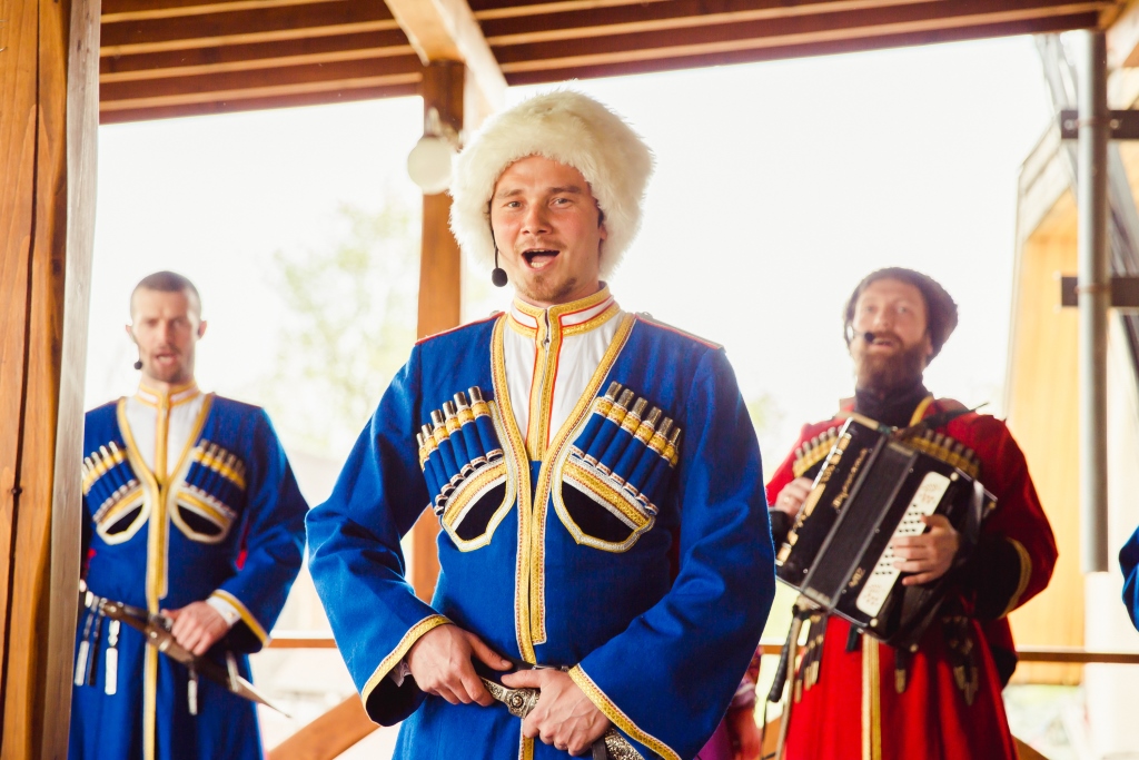 Cossack ensemble, folklore ensemble, national ensemble Russian will